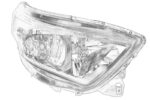 5802476873 Reflektor OE IVECO