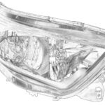 5802476873 Reflektor OE IVECO