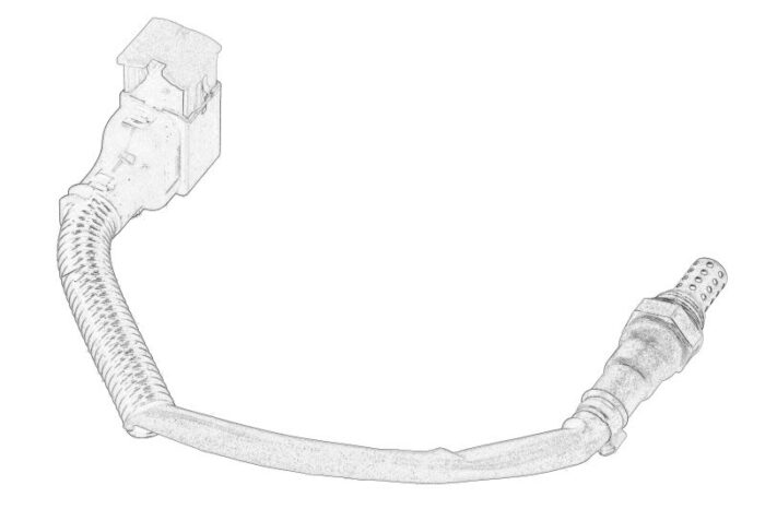 5802392192 czujnik tlenków azotu nox oe iveco - obrazek 2