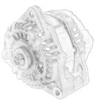 51.26101.7355 Alternator OE MAN