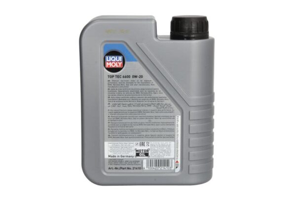Lim21410 0w20 1l oleje i smary liqui moly - obrazek 2