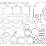 729430-92605 Kompletny zestaw uszczelek silnika (całość) OE YANMAR