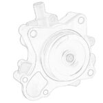 504360207 Pompa cieczy chłodzącej OE IVECO
