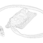 010 153 14 28 64 Czujnik tlenków azotu NOx OE DB TRUCK