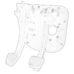 5801264938 Element pedału OE IVECO