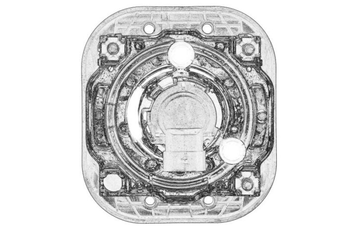 000 544 38 47 db reflektor oe mercedes - obrazek 2