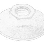 0011496670-CL Tuleja mocowania pokrywy zaworów OE CLAAS