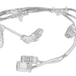 VO24476461 Wiązka przewodów elektrycznych OE VOLVO TRUCK