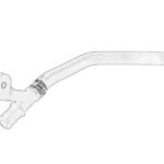5801554483 Przewód metalowy układu chłodzenia OE IVECO