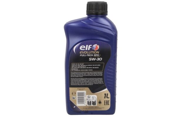 Evo 5w30 f. T. Rpx 1l oleje i smary elf - obrazek 2