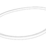 25157-003500 Pasek klinowy OE YANMAR