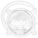 0004.480.578 Lampa przeciwmgielna przód OE SOLARIS
