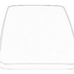 500023682 Szkło lusterka zewnętrznego OE IVECO