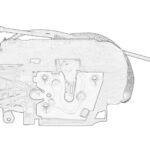 5803083741 Zamek drzwi OE IVECO