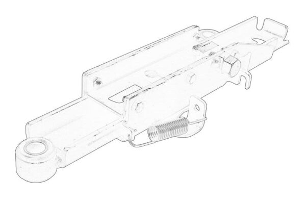 970 310 10 53 zamek wywrotu kabiny oe db truck - obrazek 2