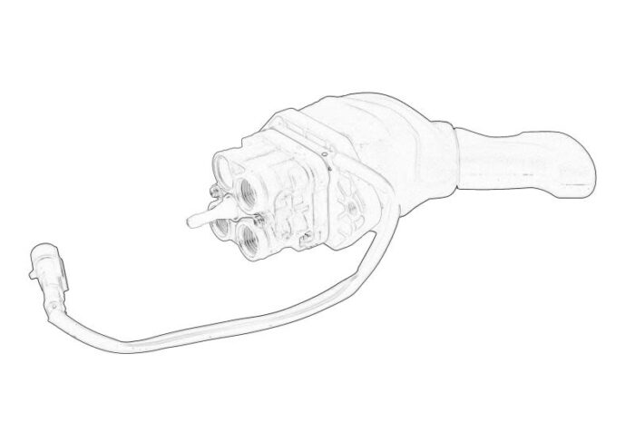 5802790763 zawór hamulca postojowego oe iveco - obrazek 2
