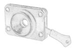 VO20425414 Zamek pokrywy silnika OE VOLVO TRUCK
