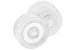 GC466A228AFN Napinacz paska wielorowkowego OE FORD TRUCKS