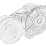 VO24767578 Napinacz paska wielorowkowego OE VOLVO TRUCK