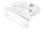 000 720 15 37 Zawias drzwi OE DB TRUCK - obrazek 2