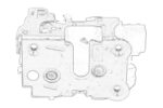 5801352920 Zamek drzwi OE IVECO