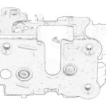 5801352920 Zamek drzwi OE IVECO