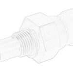 RVI5001857235 Czujnik ciśnienia paliwa OE RVI