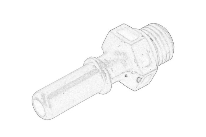 Vo21762881 łącznik przewodu paliwowego oe volvo truck - obrazek 2