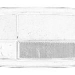 410 750 18 93 Element pokrywy bagażnika OE MERCEDES