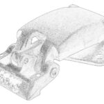 5801528687 Zawias drzwi OE IVECO