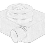 114250-12980 Obudowa filtra powietrza OE YANMAR