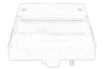 98426074 Lampa oświetlenia tablicy rej. OE IVECO