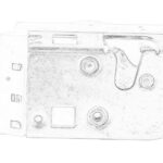 98416419 Zamek drzwi OE IVECO