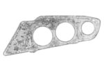 628 881 04 23 DB Ramka reflektora OE MERCEDES - obrazek 2