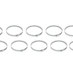 NAS112120-140 SET 10 Opaski ślimakowe NORMA
