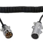 AD-W-N/W-7-12V Przewód elektryczny spiralny TRUCKLIGHT