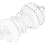 VO21298273 Elementy pokrywy silnika OE VOLVO TRUCK