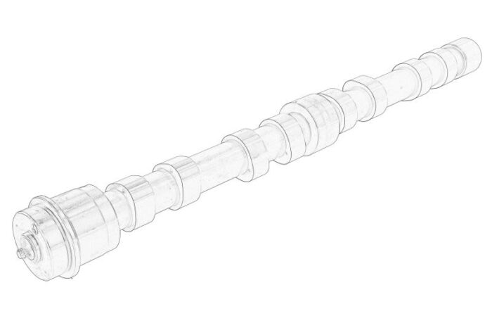 504246091 wałek rozrządu oe iveco - obrazek 2