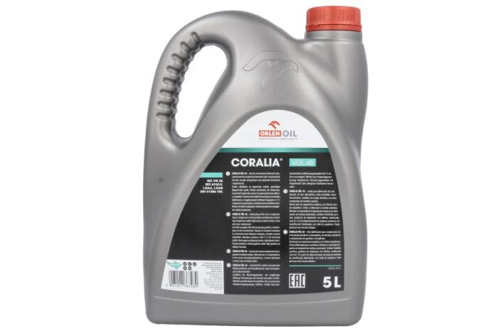 Coralia vdl 46 5l oleje i smary orlen - obrazek 2