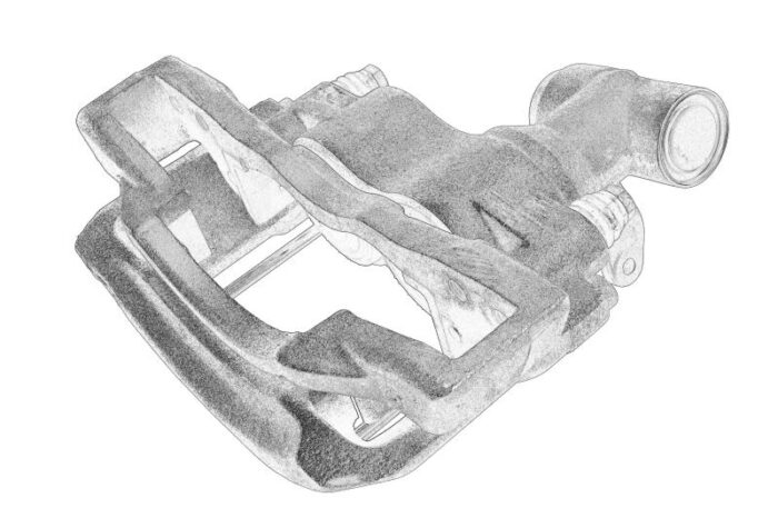 42534117 zacisk hamulca tarczowego oe iveco - obrazek 2