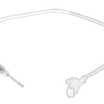 5801653071 Czujnik temperatury spalin OE IVECO