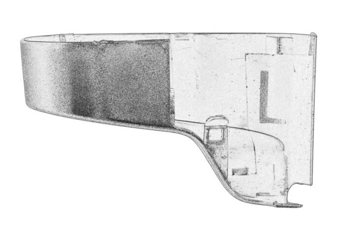 Vo20455992 obudowa/osłona lusterka zewnętrznego oe volvo truck - obrazek 2
