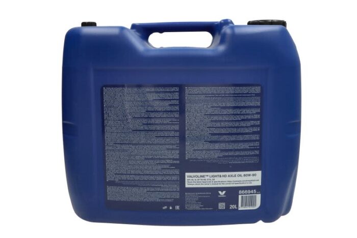 Val l&hd axle 80w90 20l oleje i smary valvoline xxl - obrazek 2