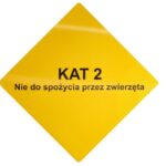 CARGO-T119/T Tablica ostrzegawcza/informacyjna CARGOPARTS