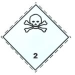 CARGO-T080 Nalepka ostrzegawcza/informacyjna CARGOPARTS