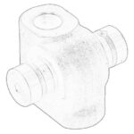 114650-11261 Dźwigienka zaworowa OE YANMAR