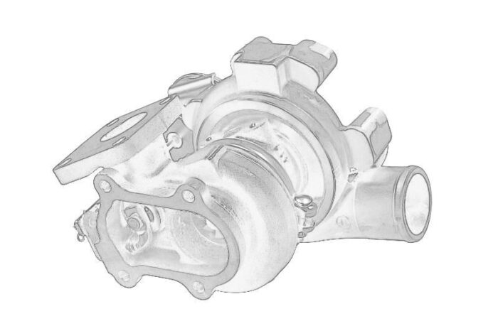 49135-05000 turbosprężarka mitsubishi - obrazek 4