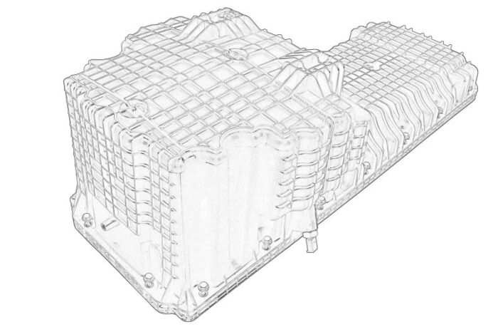 470 010 34 13 miska olejowa oe db truck - obrazek 2