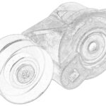 VO24767576 Napinacz paska wielorowkowego OE VOLVO TRUCK
