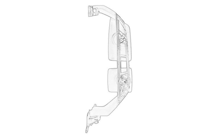 Vo24015307 lusterko zewnętrzne oe volvo truck - obrazek 2